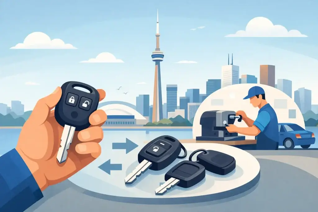Get a Spare Car Key Made in Toronto Today