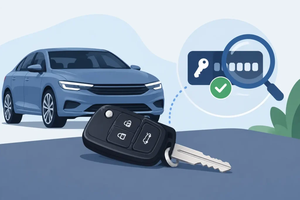 How to Find Vehicle Key Code for Any Car