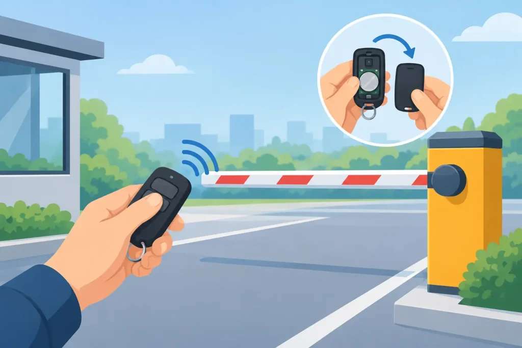 How to Reset a Parking Gate Remote Safely