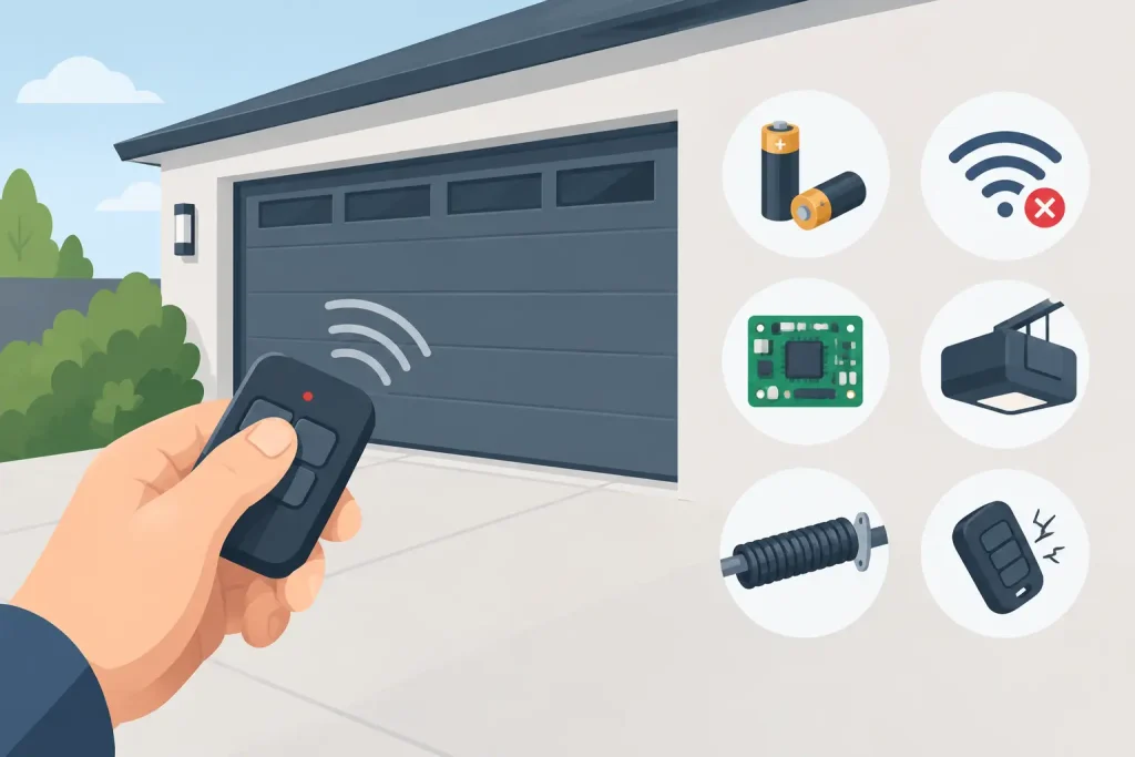 Why Does a Garage Remote Fail? Common Causes